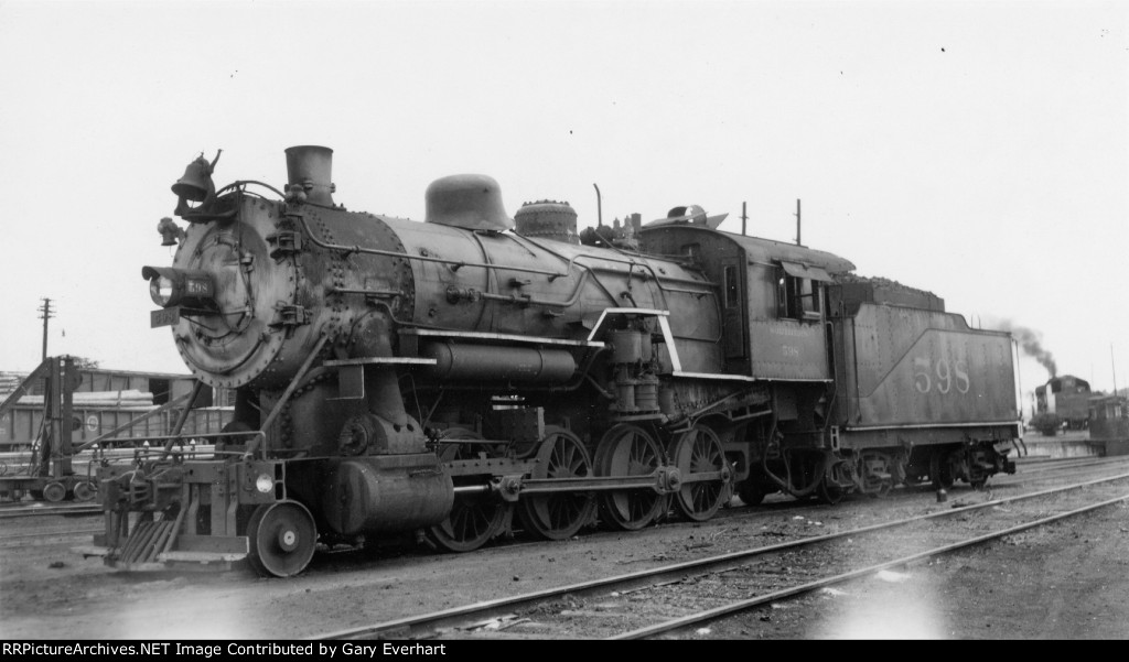 SOU 2-8-0 #598 - Southern Rwy